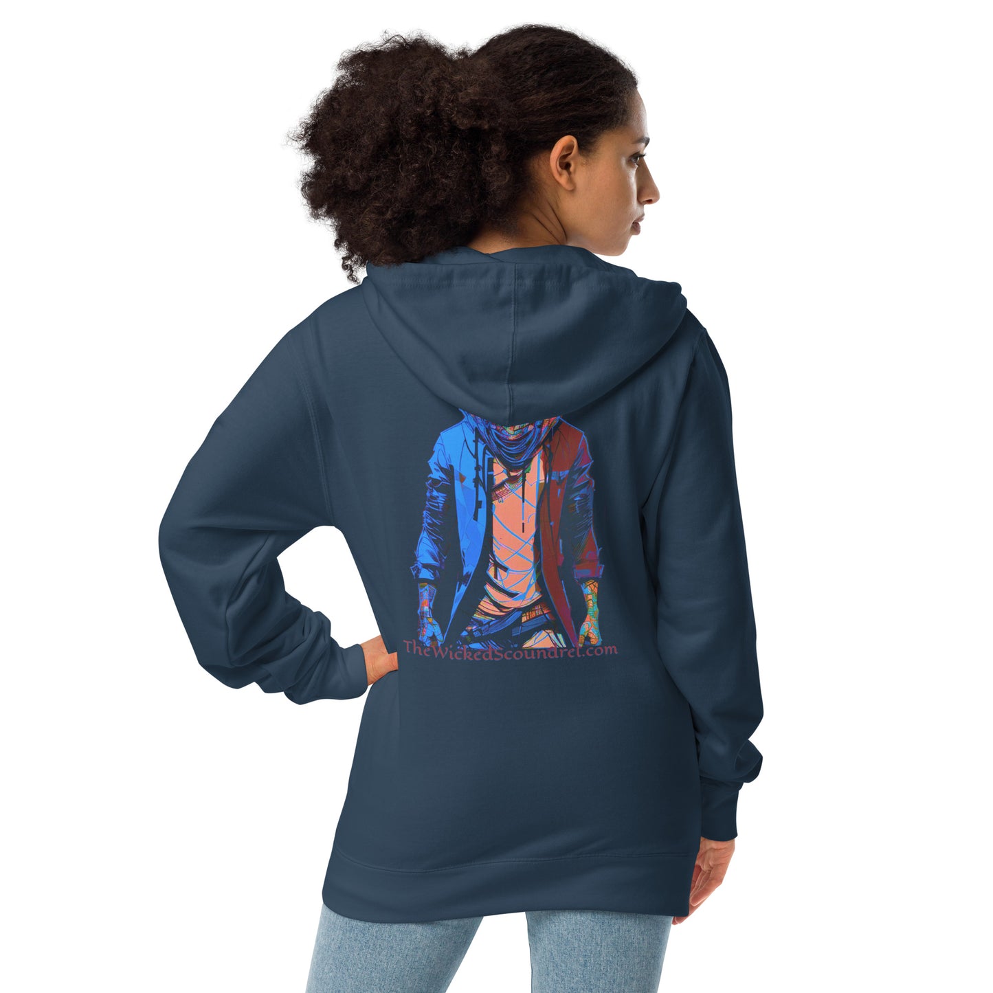 Scoundrel's fleece zip hoodie