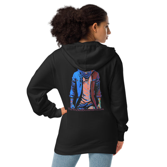 Scoundrel's fleece zip hoodie