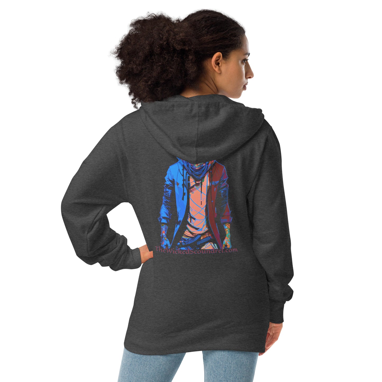 Scoundrel's fleece zip hoodie